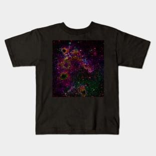 Black Panther Art - Glowing Edges 405 Kids T-Shirt